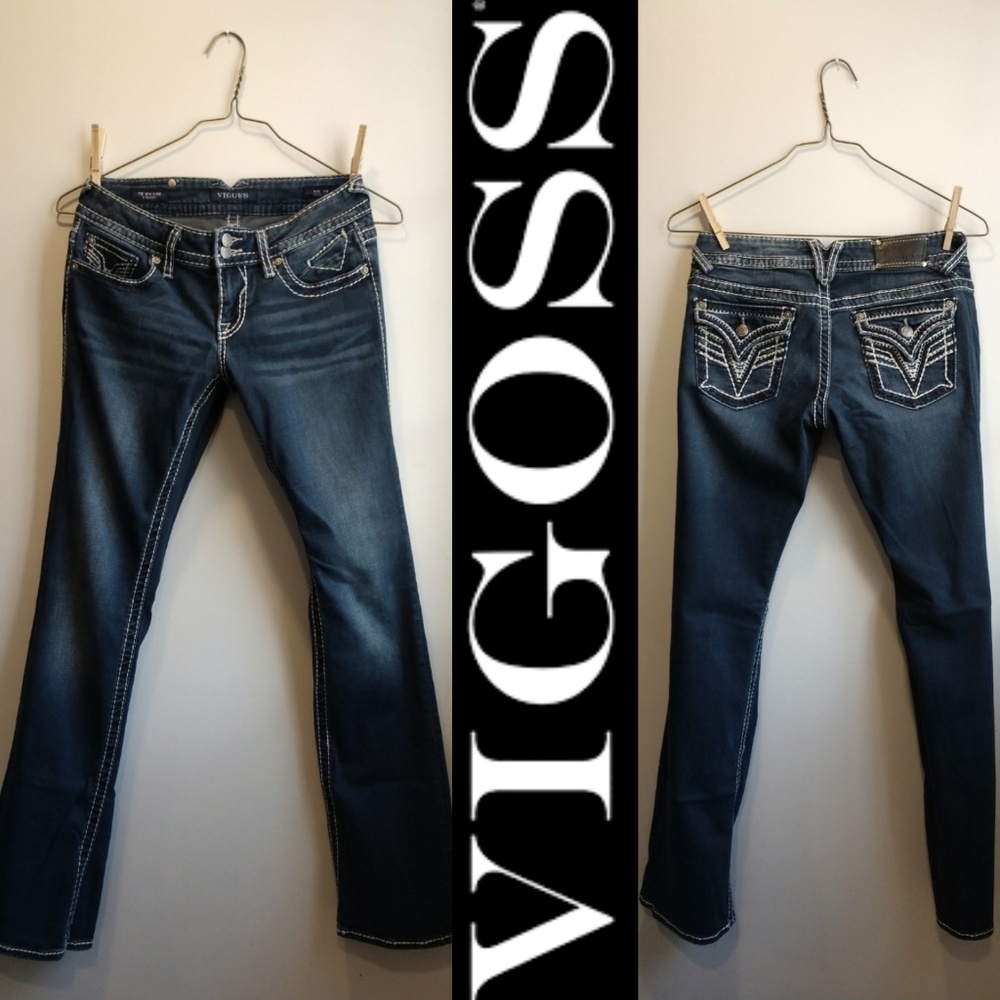 Vigoss The New York Slim Boot Cut Jeans 7/8 - 33L